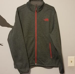 North face light weight zip jacket